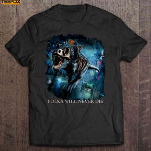 Polka Will Never Die Dresden Files Short Sleeve T Shirt