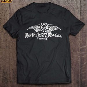 Radio Free Hawaii 1027 FM Revolution Short Sleeve T Shirt