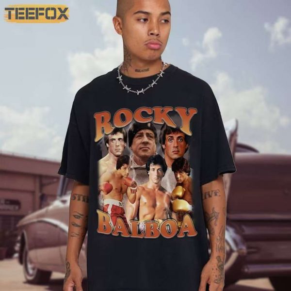 Rocky Balboa Rocky Movie Short Sleeve T Shirt