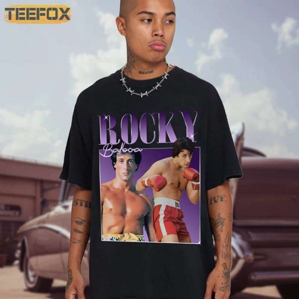 Rocky Balboa Short Sleeve T Shirt