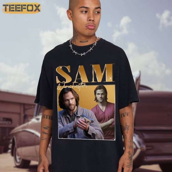 Sam Winchester Supernatural Short Sleeve T Shirt
