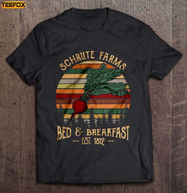 Schrute Farms Bed Breakfast Est 1812 Short Sleeve T Shirt