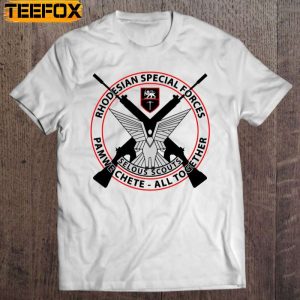 Selous Scouts Rhodesian Army Ls Short Sleeve T Shirt