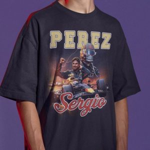 Sergio Perez Formula 1 Racing T Shirt
