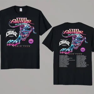 Steel Panther On The Prowl World Tour 2023 T Shirt