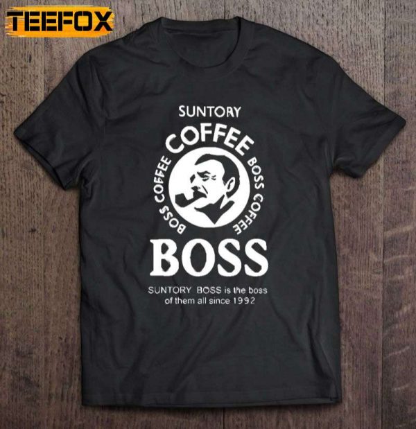 Suntory Boss Coffee Short Sleeve T Shirt