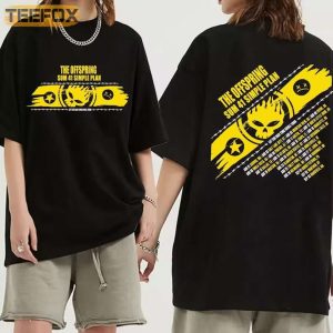 The Offspring Let The Bad Times Roll Tour 2023 T Shirt