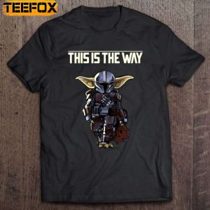 This Is The Way Baby Yoda In Mandalorian Armor Short Sleeve T Shirt