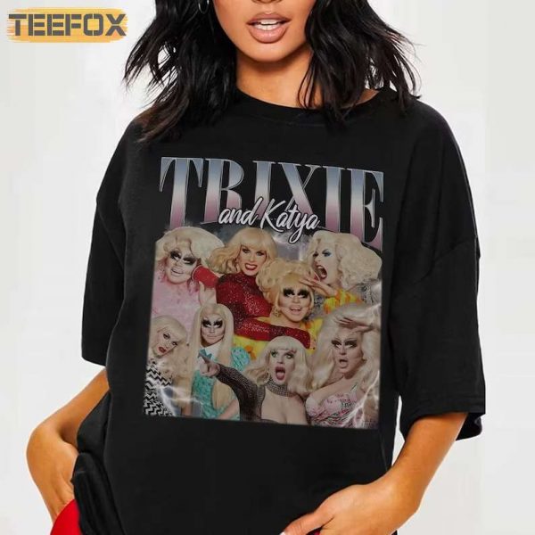 Trixie And Katya Bootleg Short Sleeve T Shirt