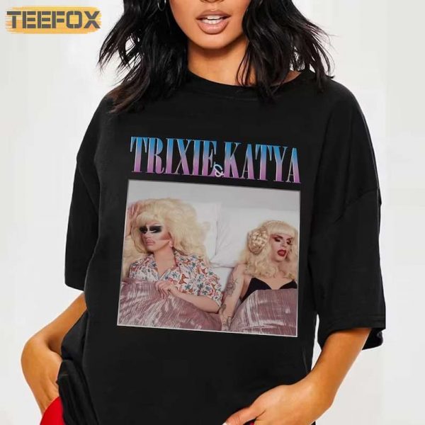 Trixie And Katya Short Sleeve T Shirt