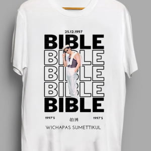 Wichapas Sumettikul Kinnporsche Biblebuild T Shirt