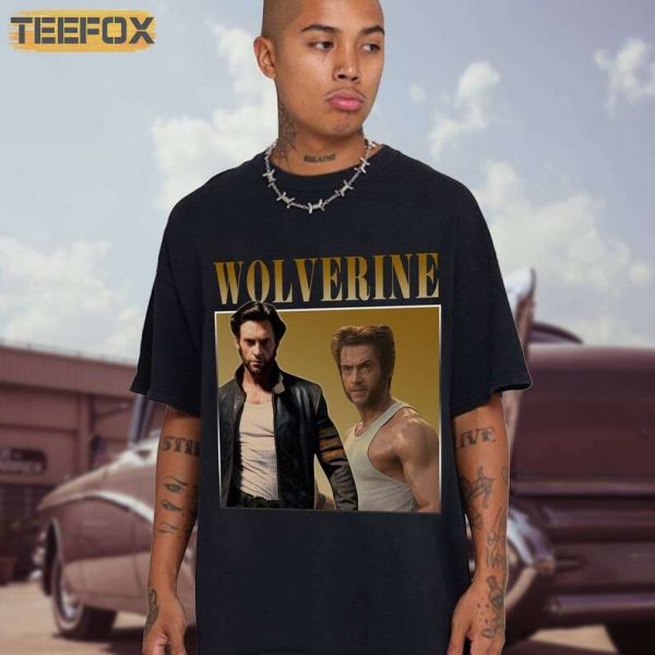 Wolverine Logan Xmen Short Sleeve T Shirt