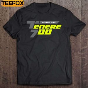 Yamaha Tenere 700 Logo Gray Yellow Classic Short Sleeve T Shirt