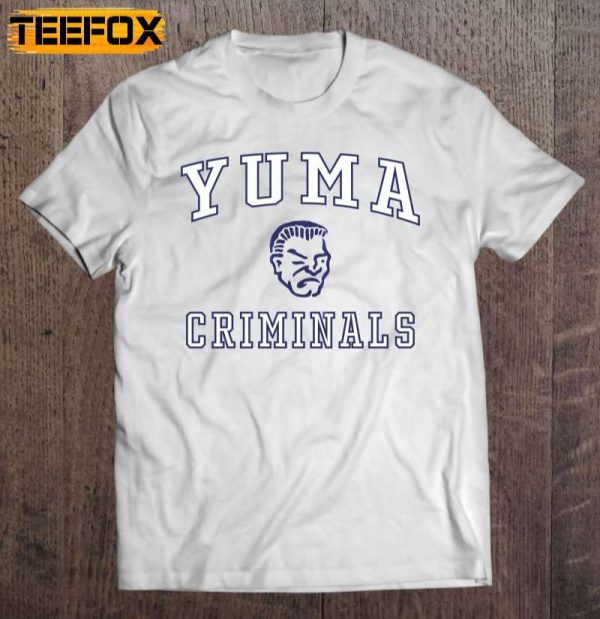 Yuma High School Criminals C1 Short Sleeve T Shirt