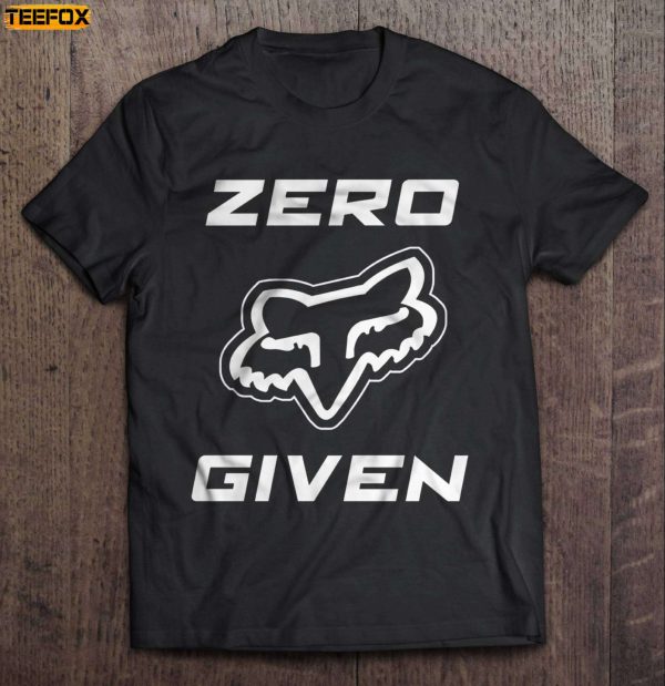 Zero Fox Given Short Sleeve T Shirt