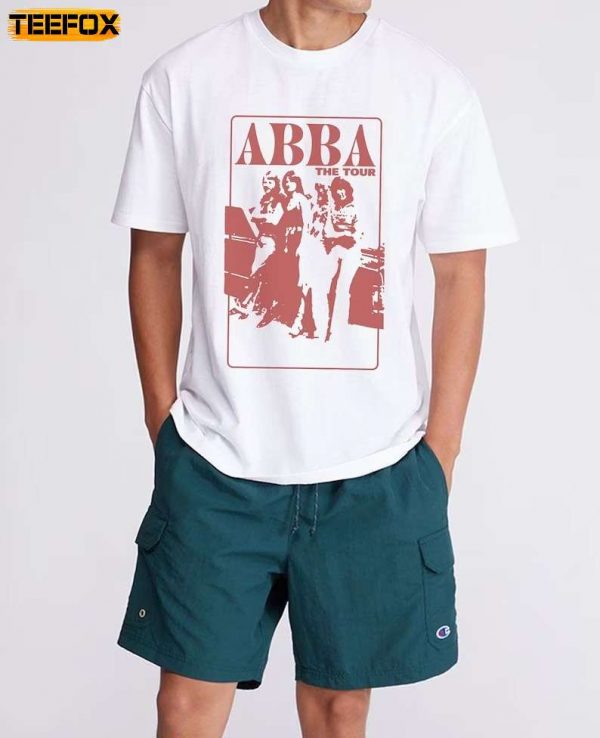 ABBA 1979 Tour Short Sleeve T Shirt