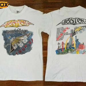Boston Third Stage Tour 87 Short Sleeve T Shirt