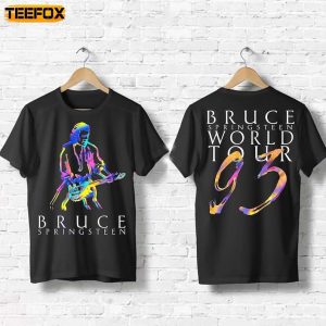 Bruce Springsteen And E Street Band Tour 93 Short Sleeve T Shirt