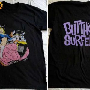 Butthole Surfers Independent Worm Saloon 1993 Tour Short Sleeve T Shirt