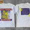 Butthole Surfers Rock Band 1993 Tour Concert Short Sleeve T Shirt