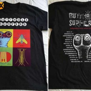 Butthole Surfers Rock Band Independent Worm Saloon Tour 1993 Short Sleeve T Shirt