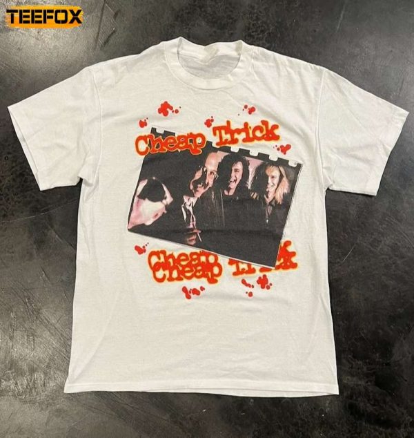 Cheap Trick Band Retro Short Sleeve T Shirt