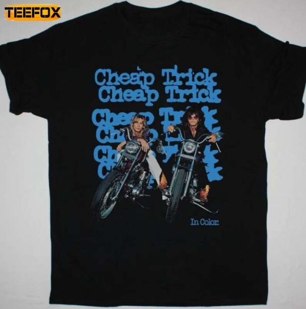 Cheap Trick In Color Rock Band Short Sleeve T Shirt