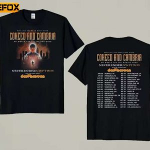 Coheed and Cambria Neverender No World For The Waking Mind 2023 Tour Short Sleeve T Shirt