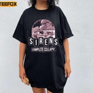 Comlete Collapst Sleeping With Sirens Tour 2023 Short Sleeve T Shirt