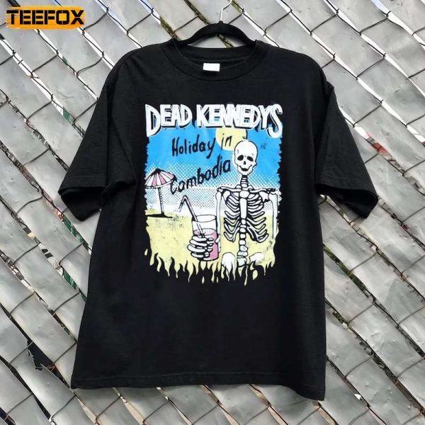 Dead Kennedys Cambodian Skeleton Short Sleeve T Shirt
