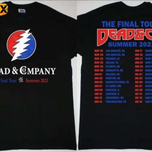 Dead and Company The Final 2023 Summer Tour Short Sleeve T Shirt