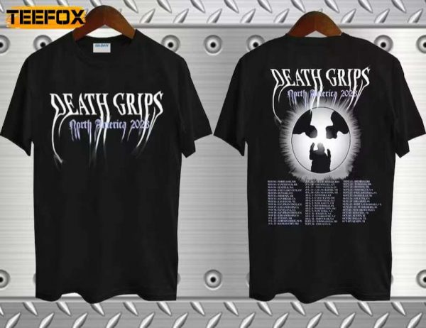 Death Grips North America 2023 Tour Short Sleeve T Shirt