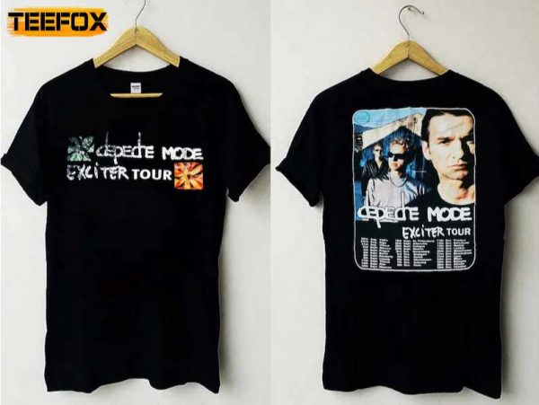 Depeche Mode Exciter Tour 2001 Short Sleeve T Shirt
