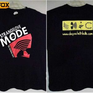 Depeche Mode Strangelove Tribute Band Short Sleeve T Shirt