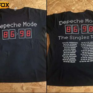 Depeche Mode The Singles Tour 86 98 Short Sleeve T Shirt