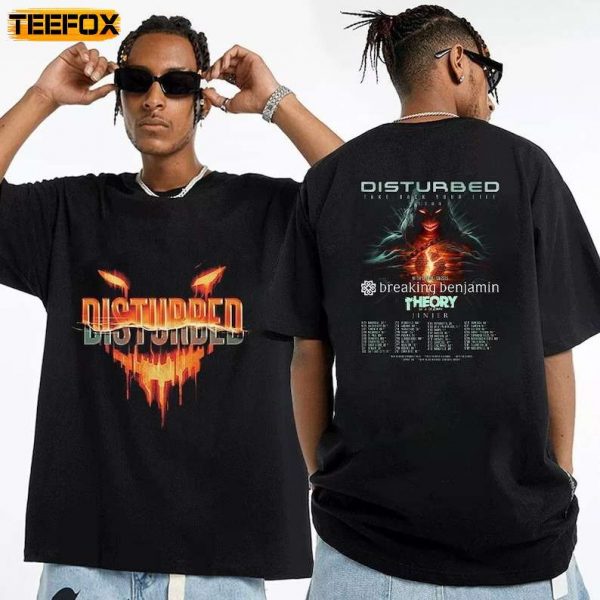 Disturbed Take Back Your Life Concert 2023 Short Sleeve T Shirt