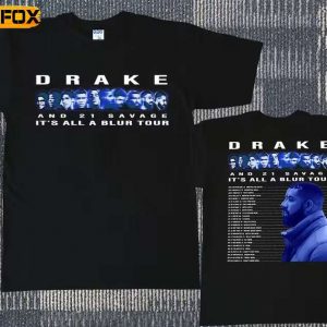 Drake Its All A Blur Tour 2023 Short Sleeve T Shirt