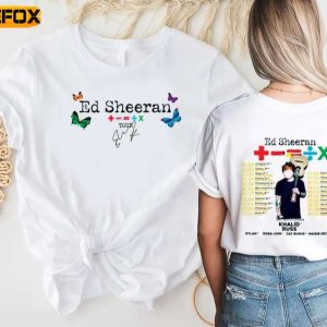 Ed Sheeran Mathematics America Tour 2023 Short Sleeve T Shirt