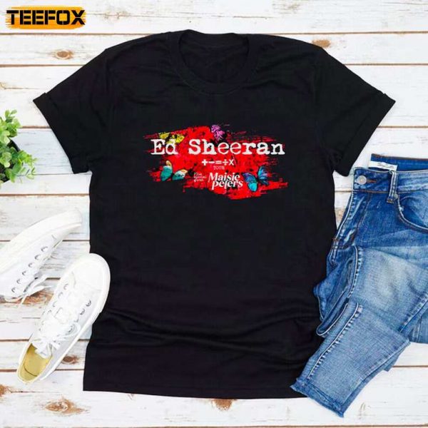 Ed Sheeran Mathematics America Tour Concert T Shirt