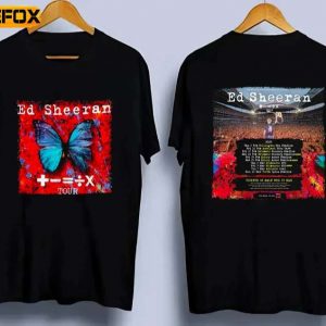 Ed Sheeran Mathletics Tour 2023 Bad Habit Short Sleeve T Shirt