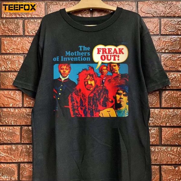 Frank Zappa And The Mothers Of Invention Freak Out Short Sleeve T Shirt