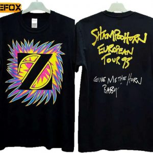 Frank Zappa Shampoohorn Euro Concert 1995 Short Sleeve T Shirt