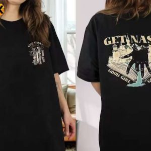 Get Nasty Good Girl Russ Retro Short Sleeve T Shirt