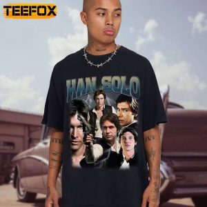Han Solo Star Wars Adult Short Sleeve T Shirt Special Order