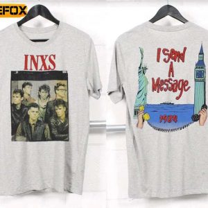 INXS I Send A Message Tour 1984 Short Sleeve T Shirt