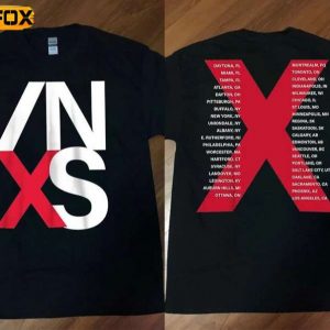 INXS X Factor Tour 1991 Concert Short Sleeve T Shirt