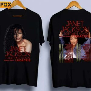 Janet Jackson 2023 Tour Dates Short Sleeve T Shirt