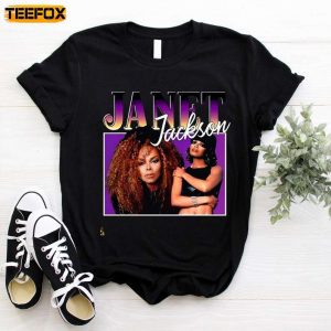Janet Jackson Music Pop Short Sleeve T Shirt