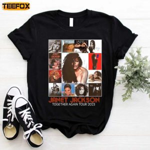Janet Jackson Rhythm Nation Tour 2023 Short Sleeve T Shirt