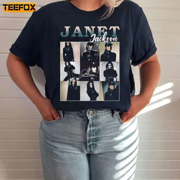 Janet Jackson Together Again Tour 2023 Music T Shirt For Fans